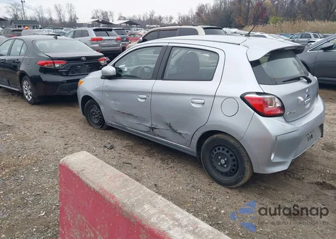2024 Mitsubishi Mirage Es/Le из США, поврежденный, VIN ML32AUHJ6RH016733